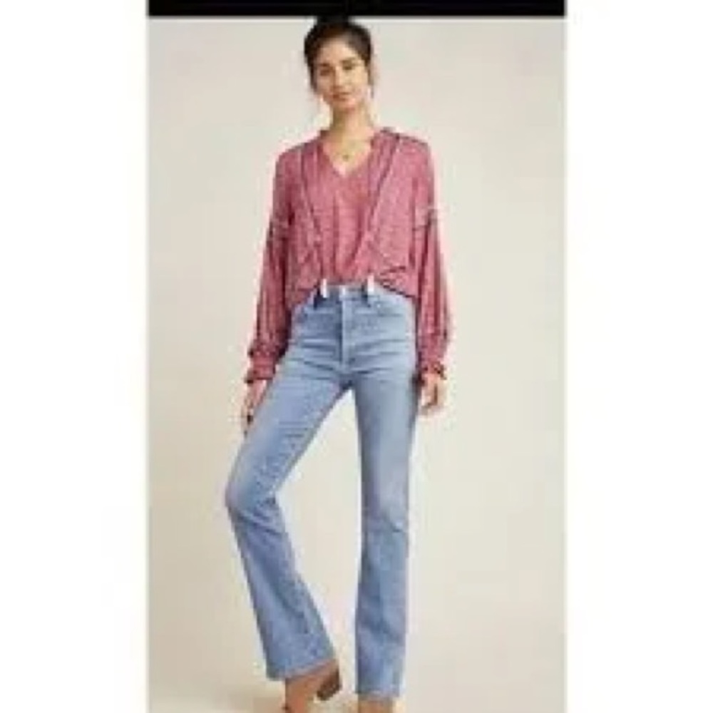 Citizens of humanity light wash bootcut jeans
